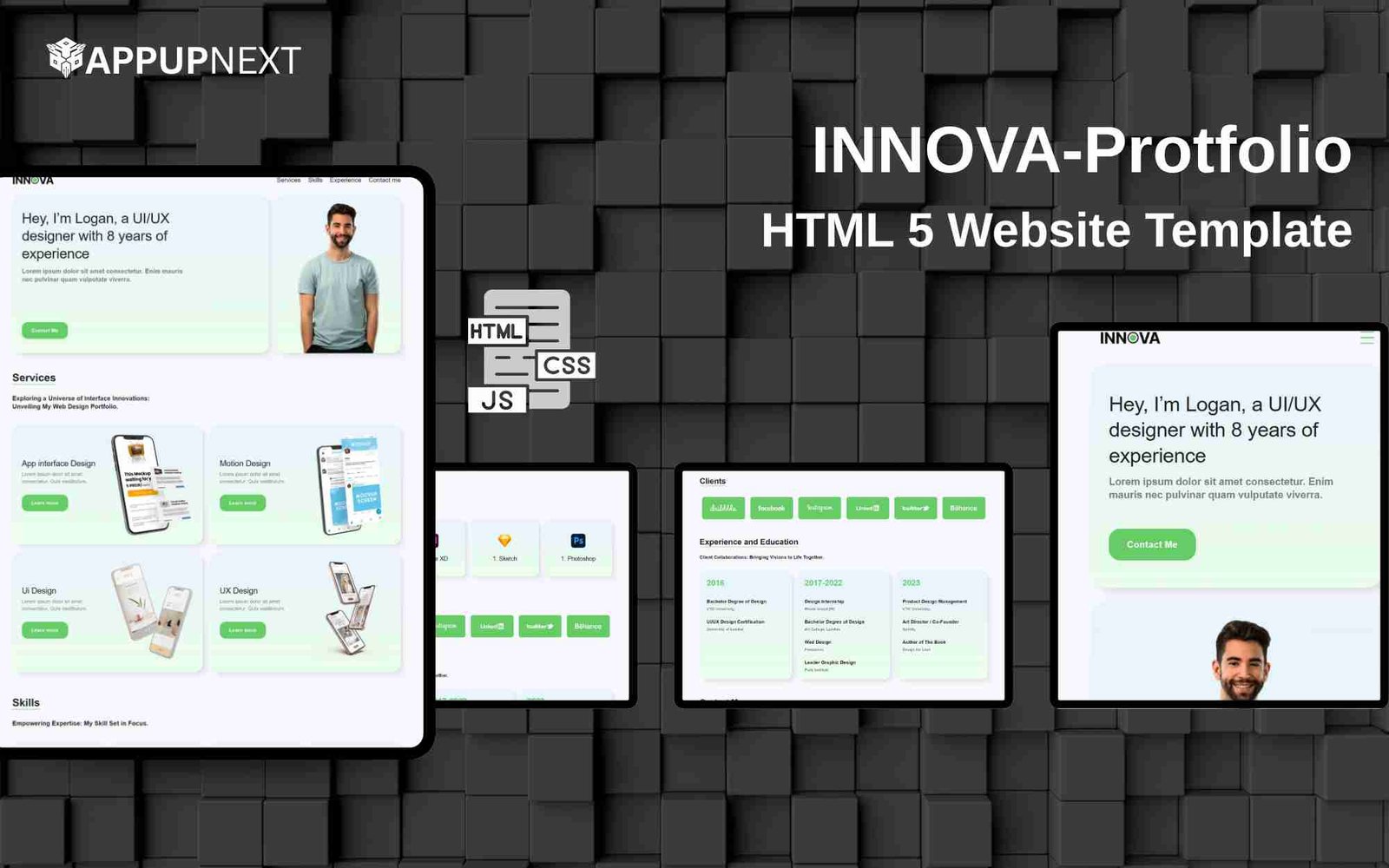 INNOVA-Protfolio - HTML 5 Website Template