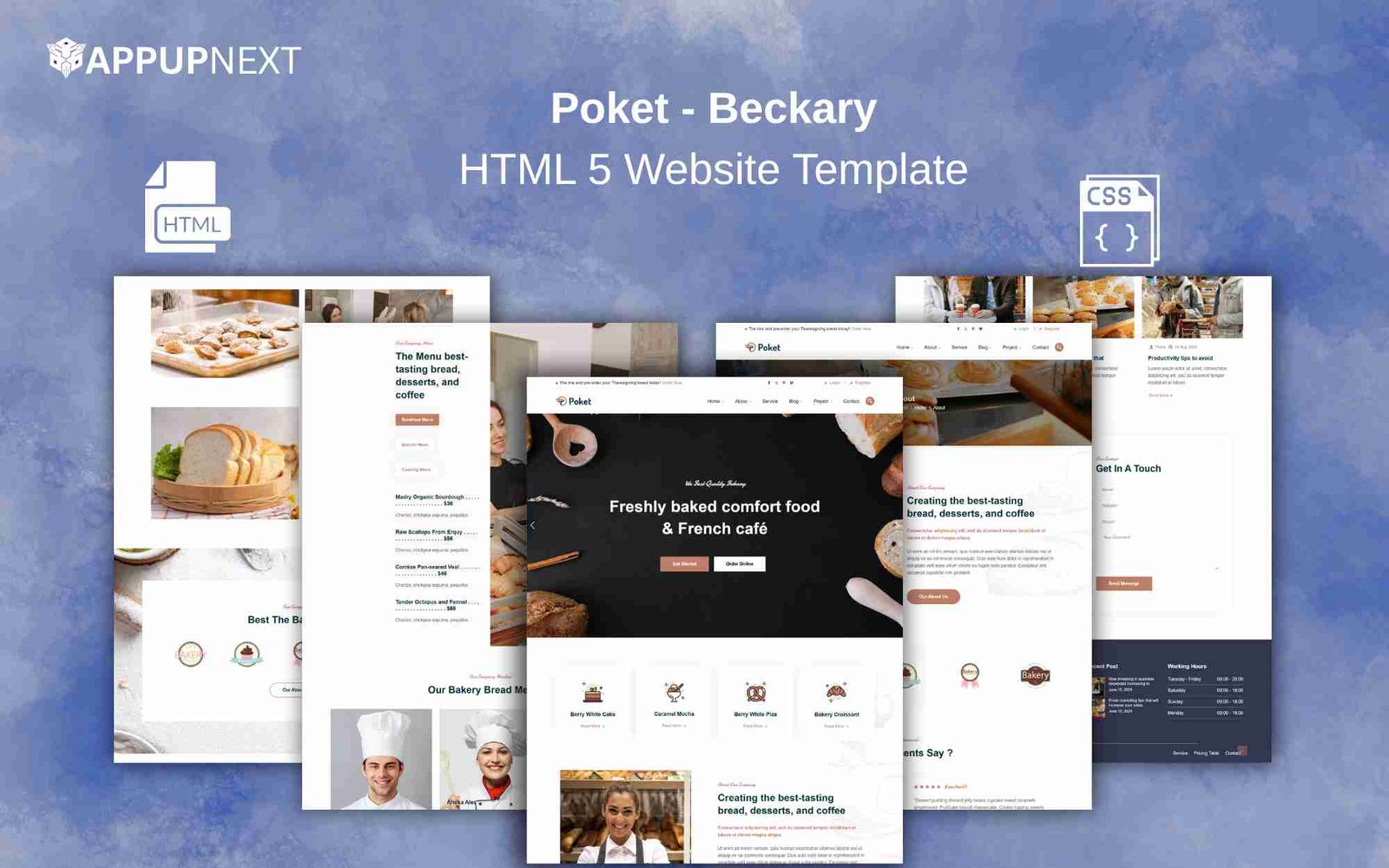 Poket - Beckary - HTML 5 Website Template - v1