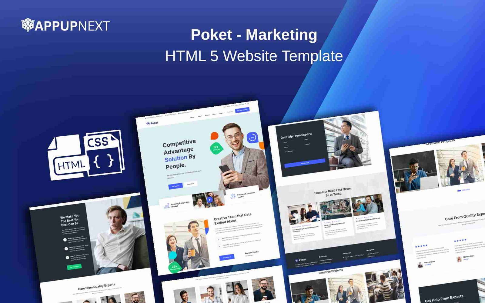 Poket - Marketing - HTML 5 Website Template - v1