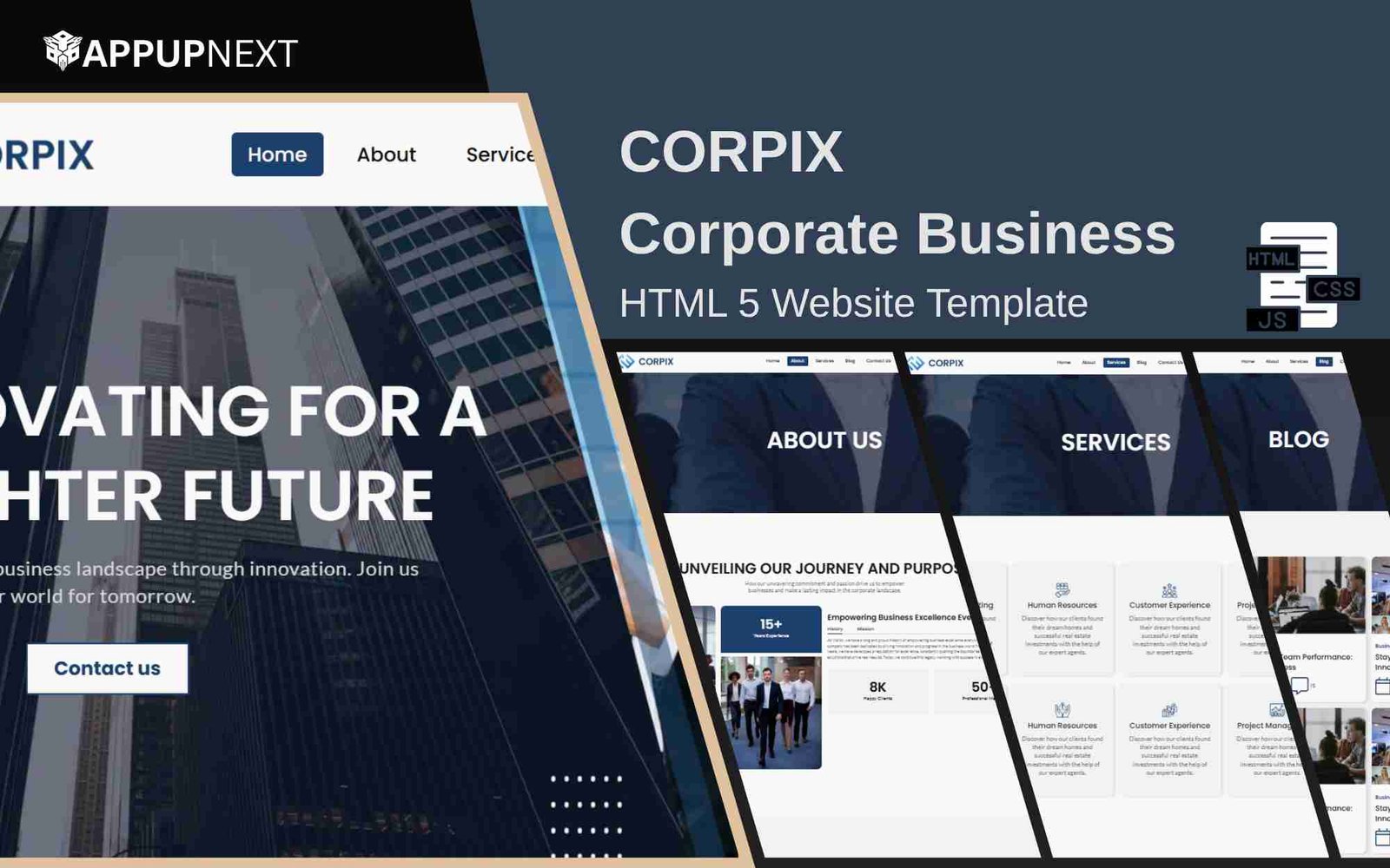 CORPIX - Corporate Business - HTML 5 Website Template