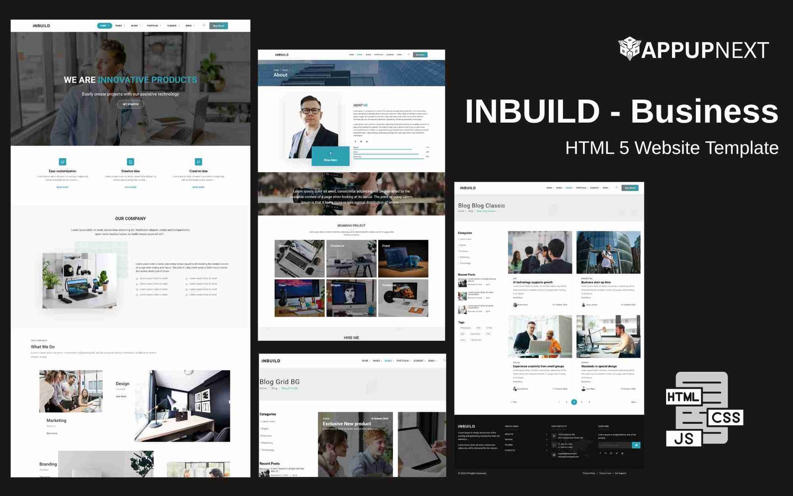 INBUILD - Business - HTML 5 Website Template - v2