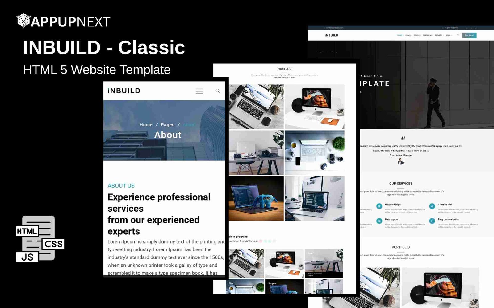 INBUILD - Classic - HTML 5 Website Template - v3