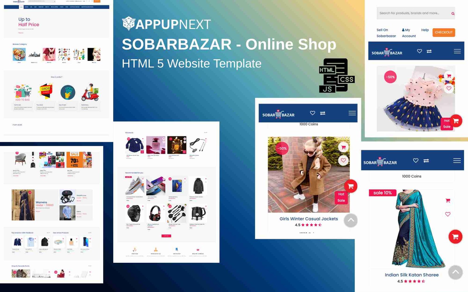 SOBARBAZAR - Online Shop - HTML 5 Website Template
