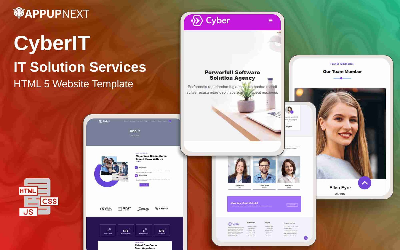 CyberIT - IT Solution Services - HTML 5 Website Template - v10 (copy)