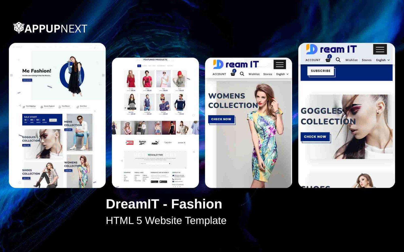 DreamIT - Fashion - HTML 5 Website Template