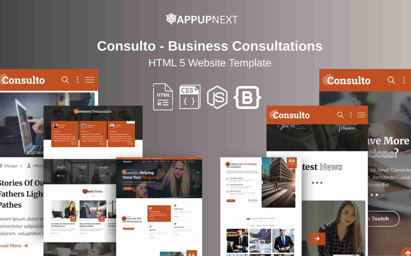 Consulto - Business Consultations - HTML 5 Website Template - v2