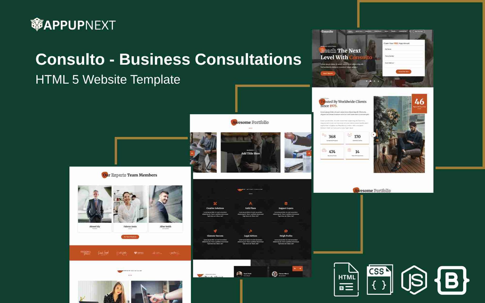 Consulto - Business Consultations - HTML 5 Website Template - v6