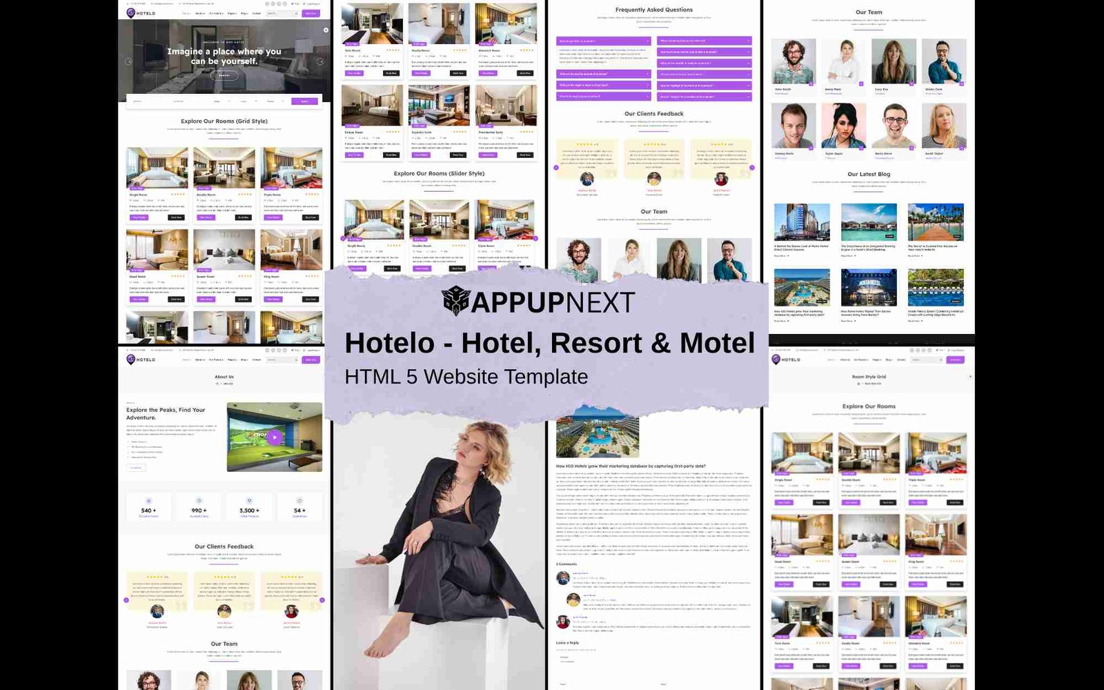 Hotelo - Hotel, Resort & Motel - HTML 5 Website Template - v1