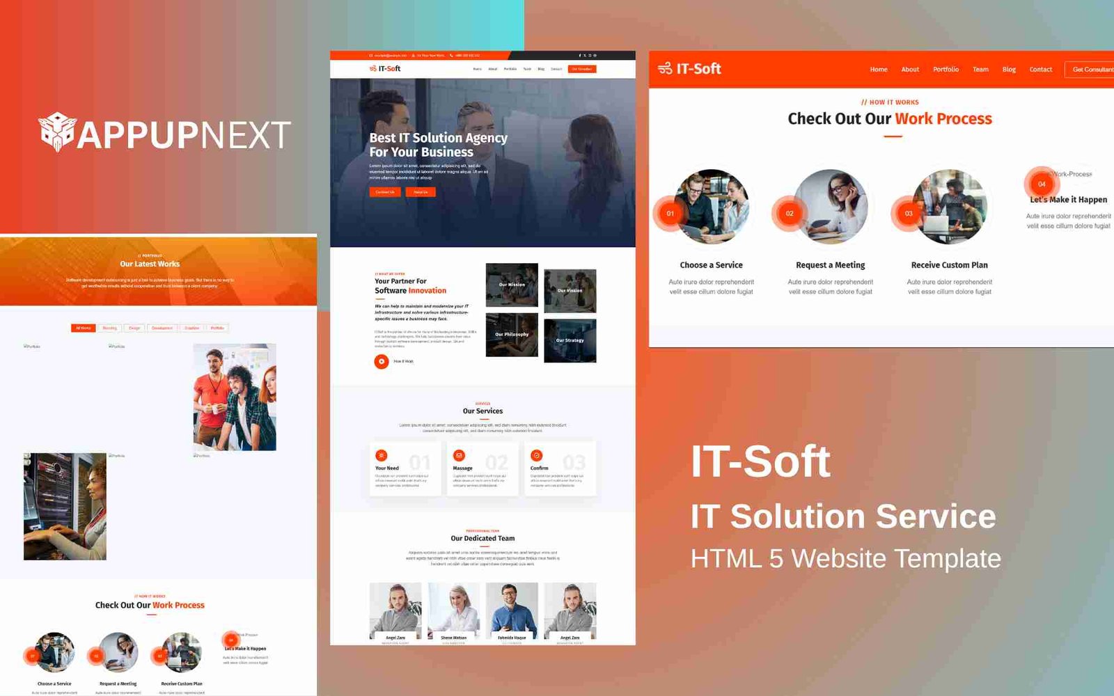 IT-Soft - IT Solution Service - HTML 5 Website Template - v6