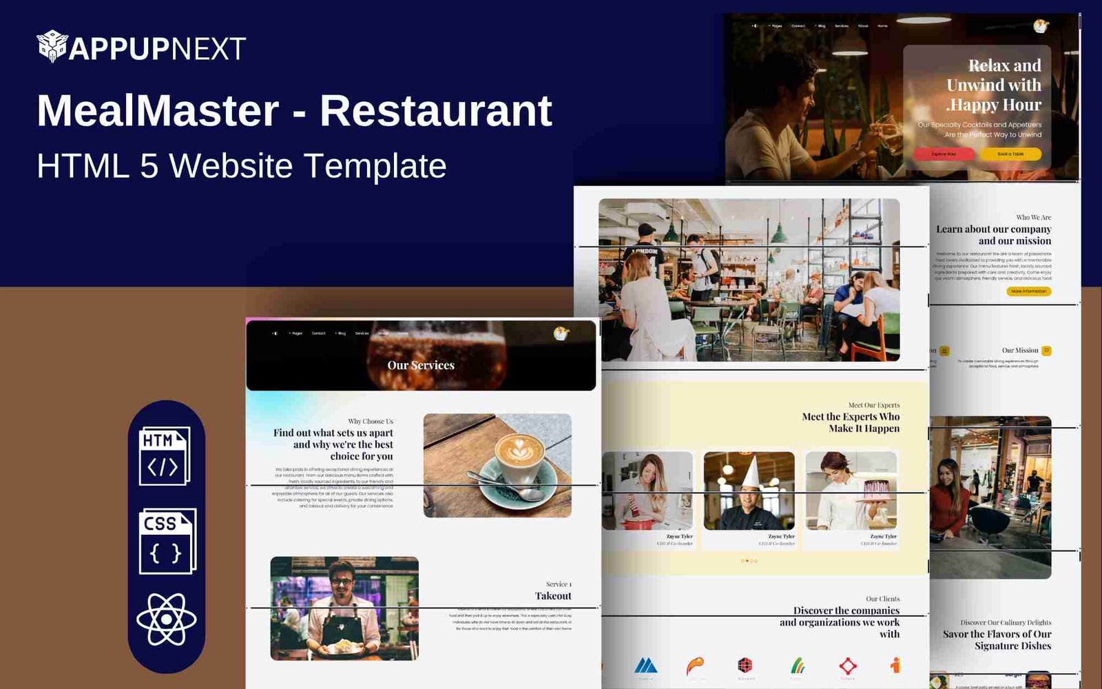 MealMaster - Restaurant  - HTML 5 Website Template - v2