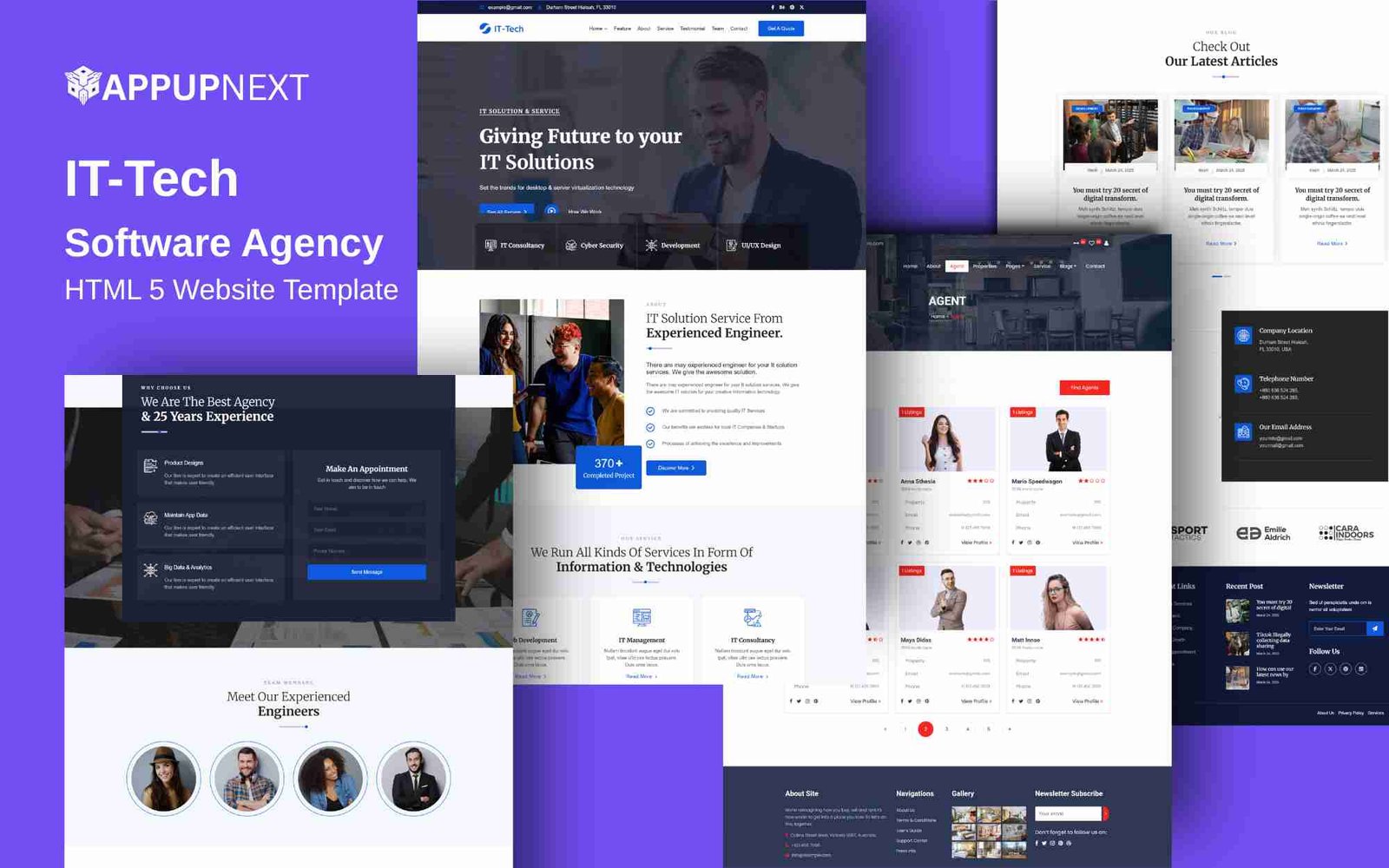 IT-Tech - Software Agency - HTML 5 Website Template - v5