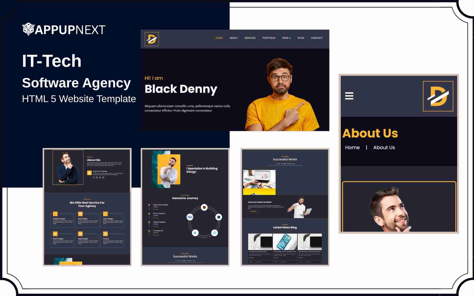 IT-Tech - Software Agency - HTML 5 Website Template - v6