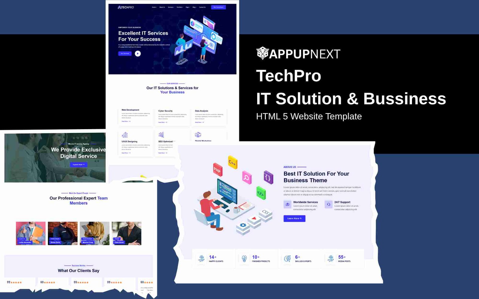 TechPro - IT Solution & Bussiness - HTML 5 Website Template - v1