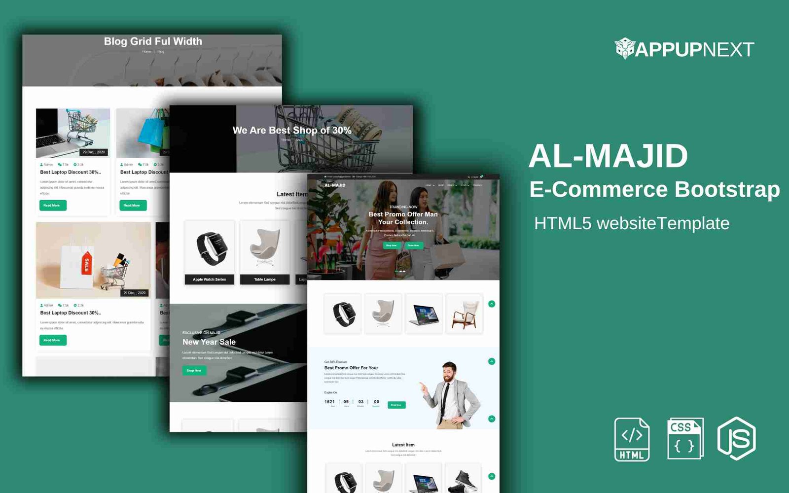 AL-MAJID - E-commerce Bootstrap - HTML 5 Website Template - v3