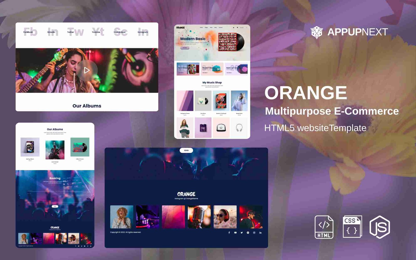 ORANGE - Multipurpose E-Commerce  - HTML 5 Website Template - v4