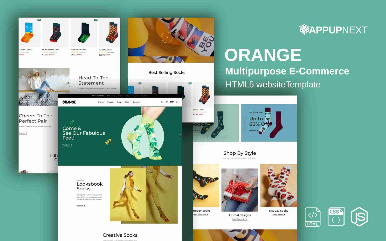 ORANGE - Multipurpose E-Commerce  - HTML 5 Website Template - v5