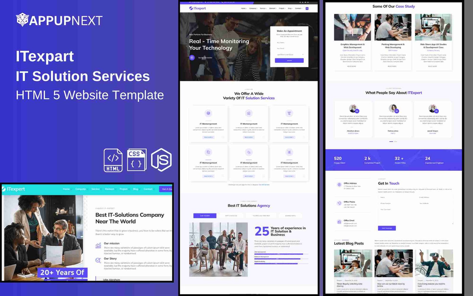 ITexpart - IT Solution Services - HTML 5 Website Template - v1