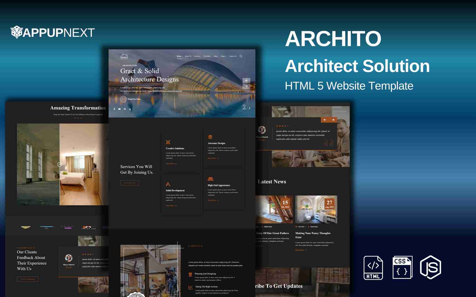 ARCHITO - Architect Solution - HTML 5 Website Template - v4