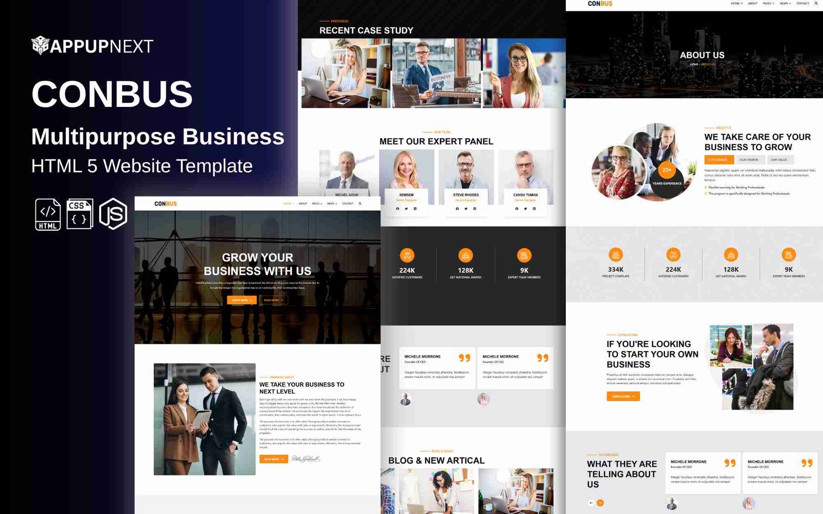 CONBUS - Multipurpose Business - HTML 5 Website Template - v3