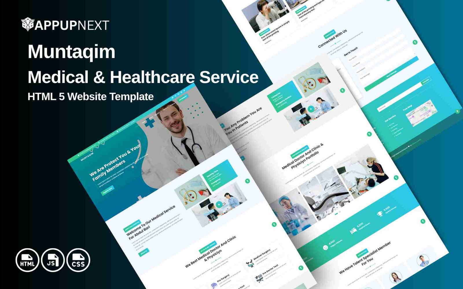 Muntaqim - Medical & Healthcare Service - HTML 5 Website Template