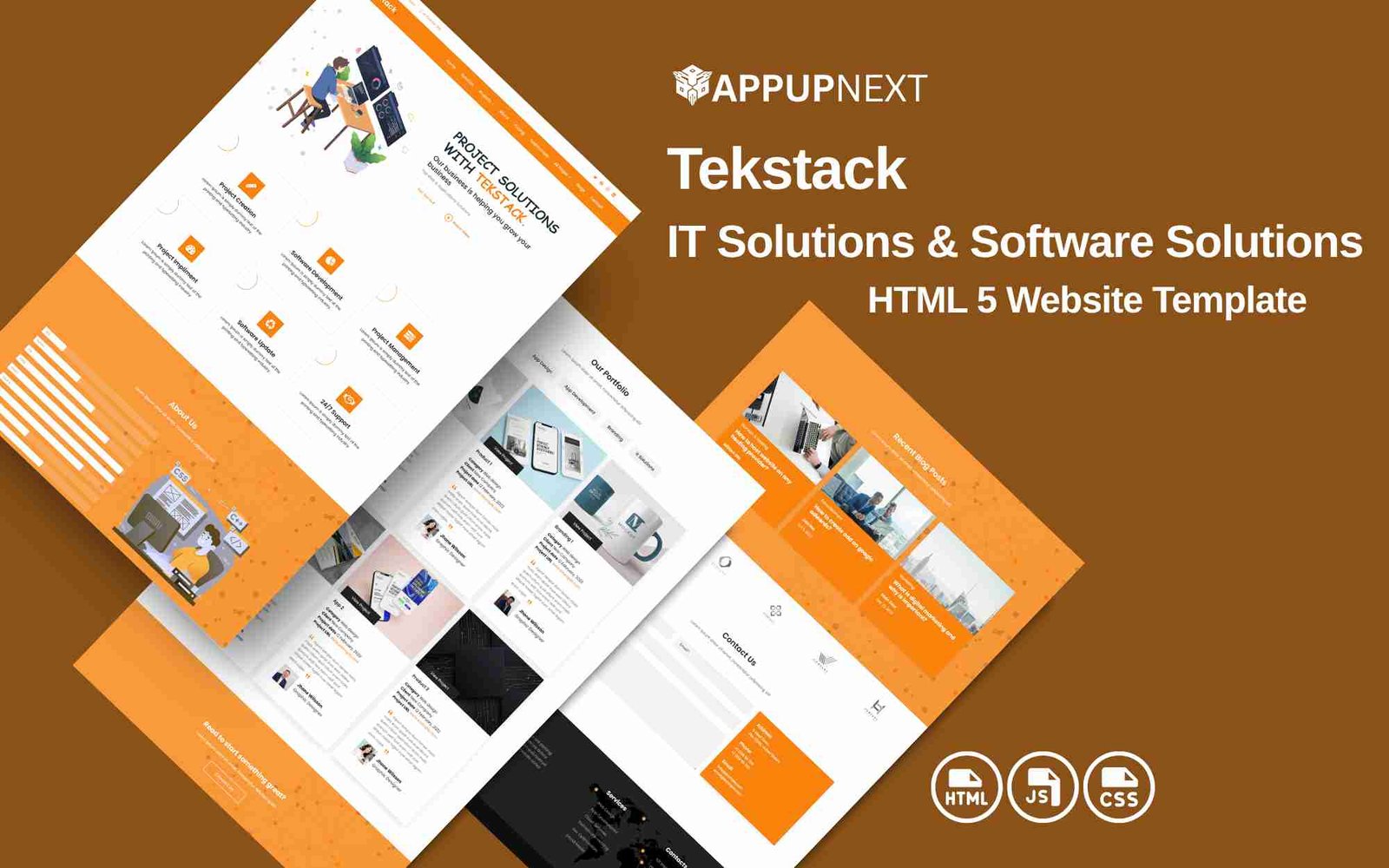 Tekstack - IT Solutions & Software Solutions - HTML 5 Website Template