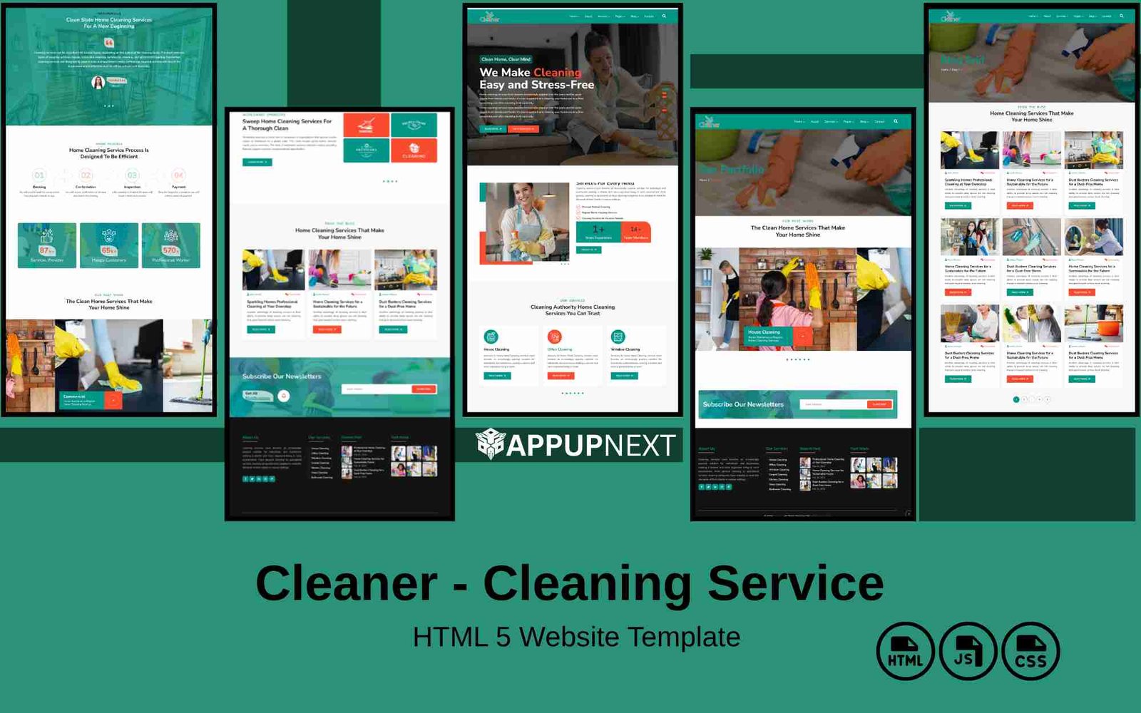 Cleaner - Cleaning Service- HTML 5 Website Template - v1