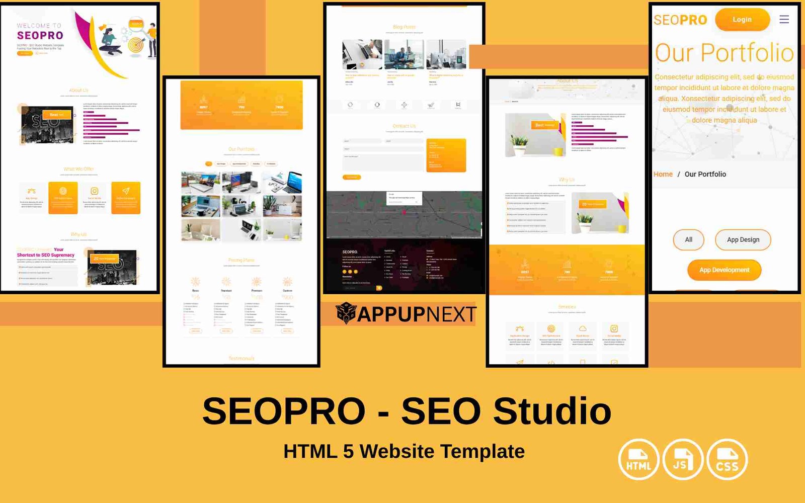 SEOPRO - SEO Studio - HTML 5 Website Template