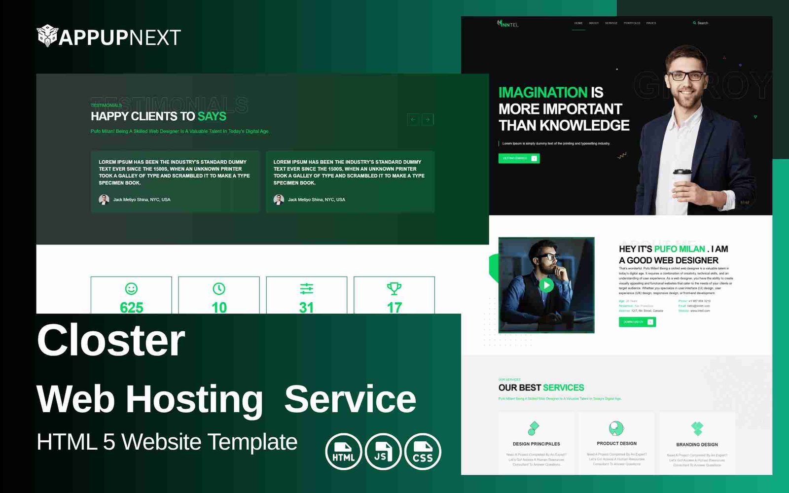 INNTEL - Protfolio - HTML 5 Website Template - v2