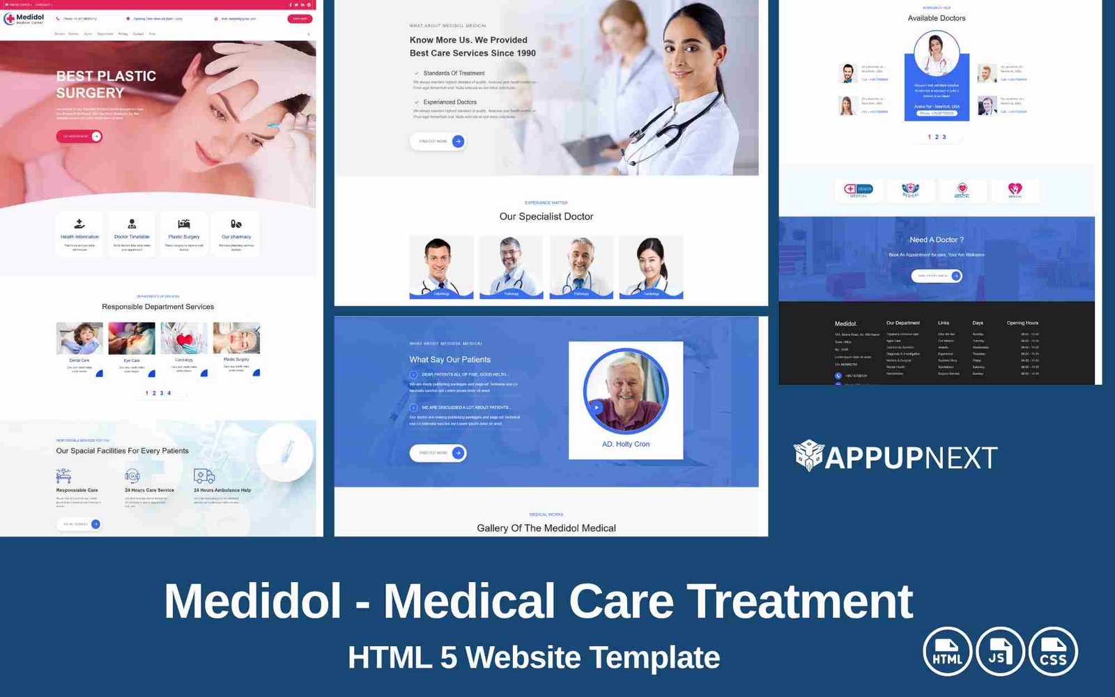 Medidol - Medical Care Treatment - HTML 5 Website Template - v2