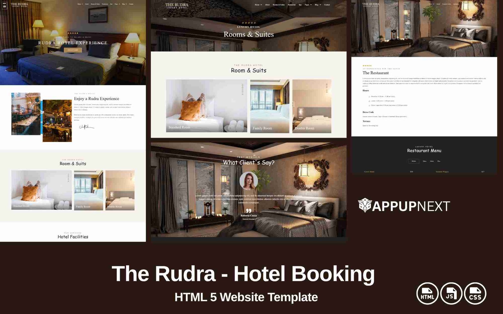The Rudra - Hotel Booking - HTML 5 Website Template - v2
