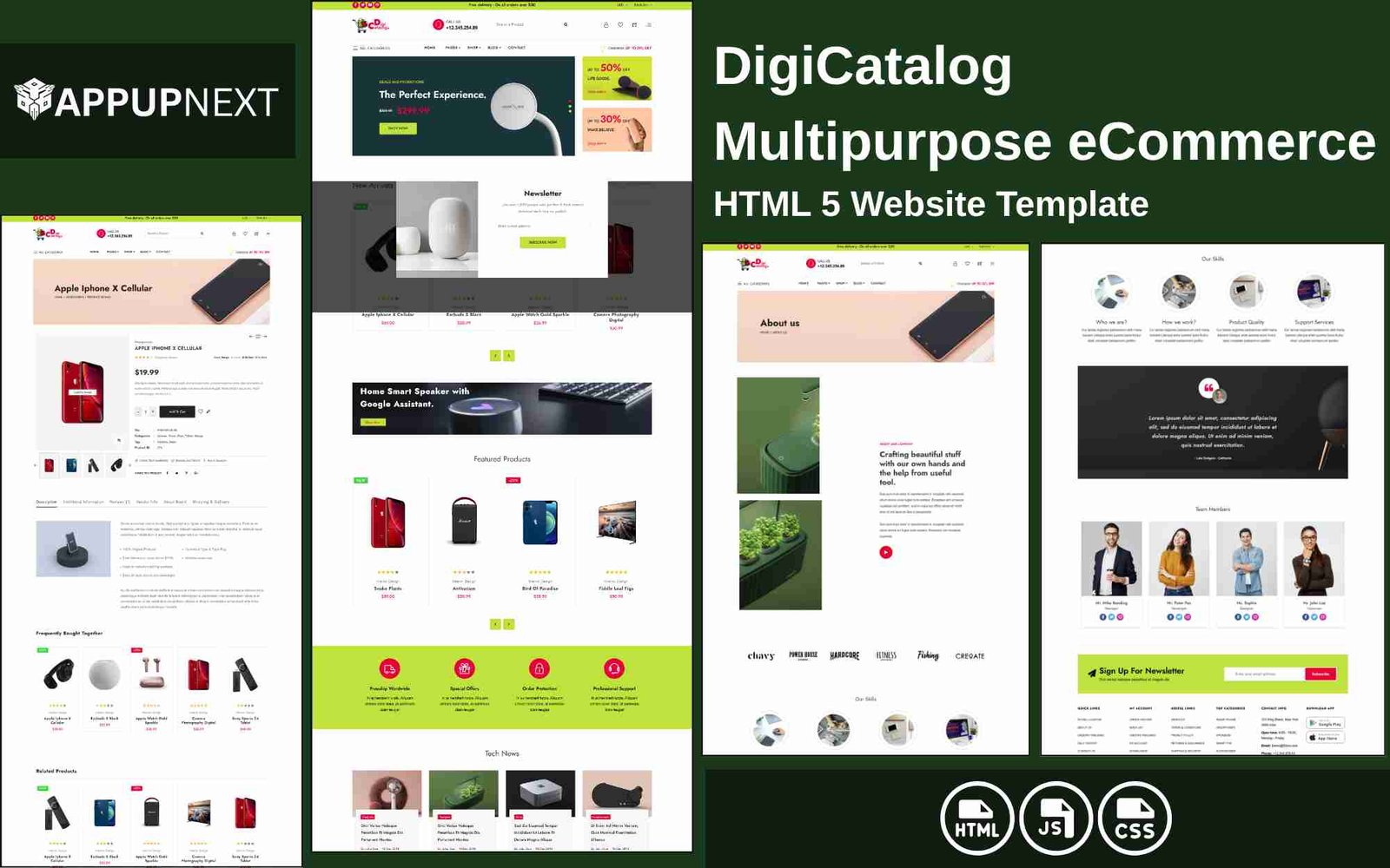 DigiCatalog - Multipurpose eCommerce - HTML 5 Website Template