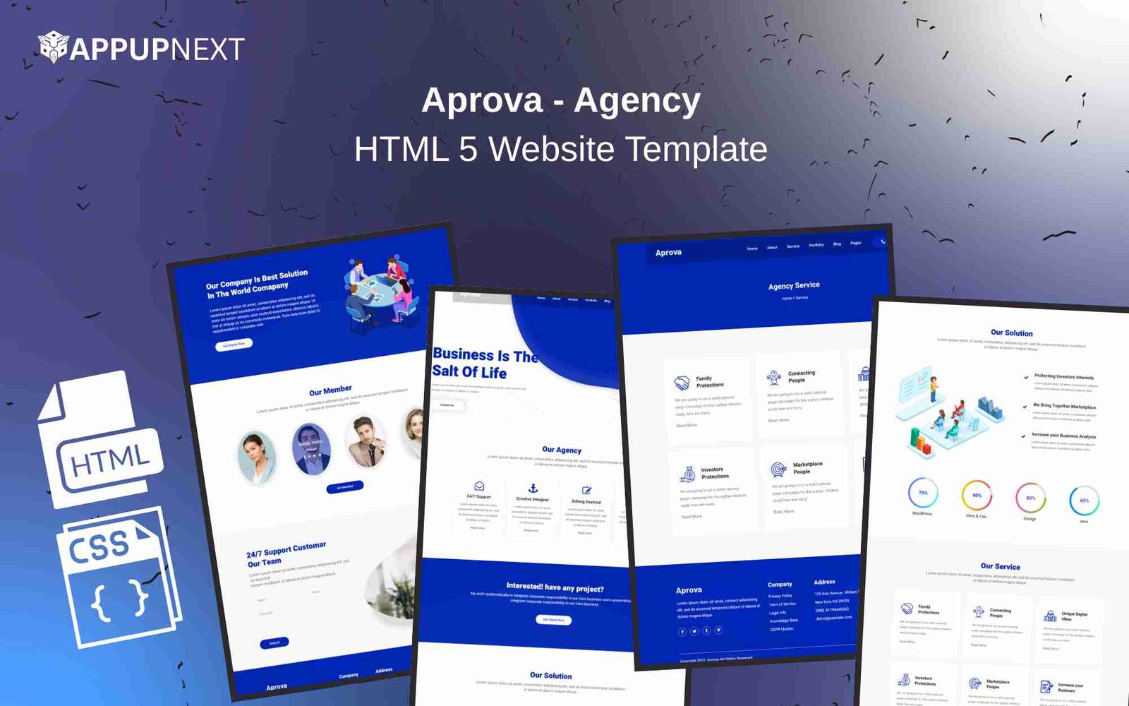 Aprova - Agency - HTML 5 Website Template