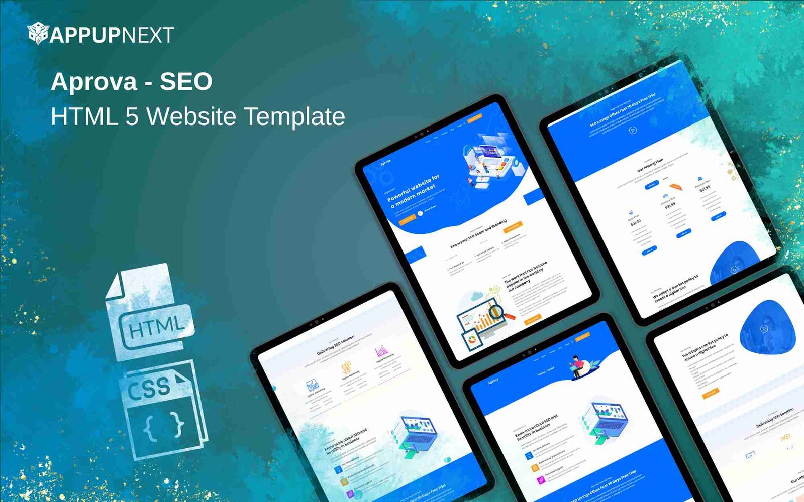 Aprova - SEO - HTML 5 Website Template