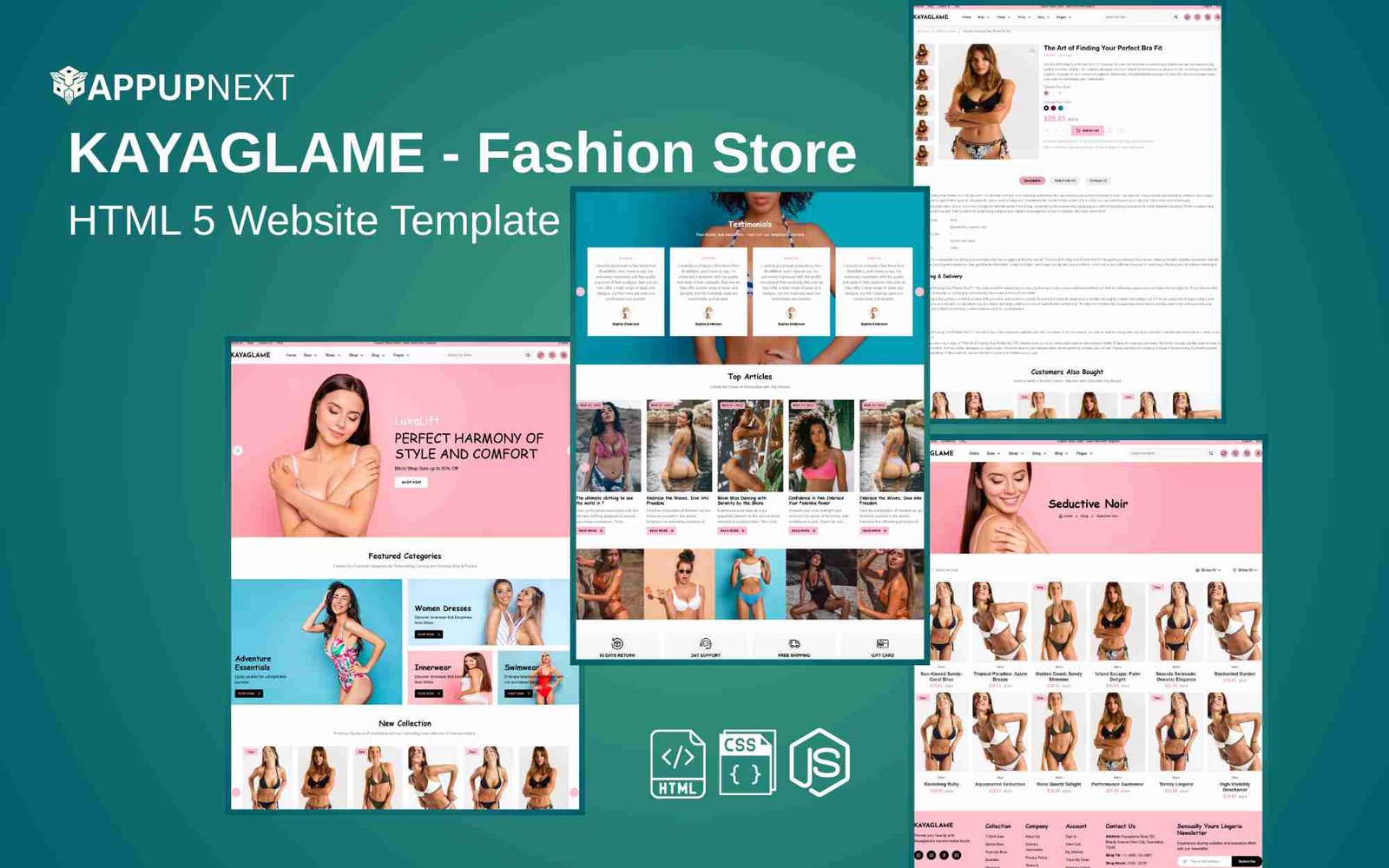 KAYAGLAME - Fashion Store - HTML 5 Website Template