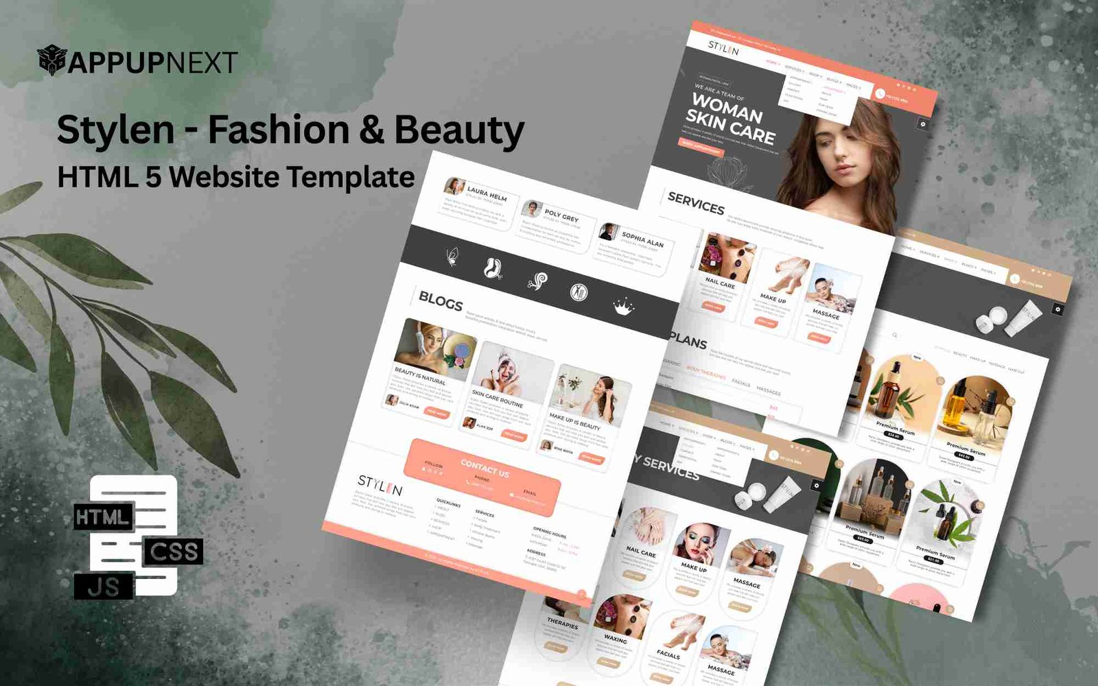 Stylen - Fashion & Beauty - HTML 5 Website Template - v2
