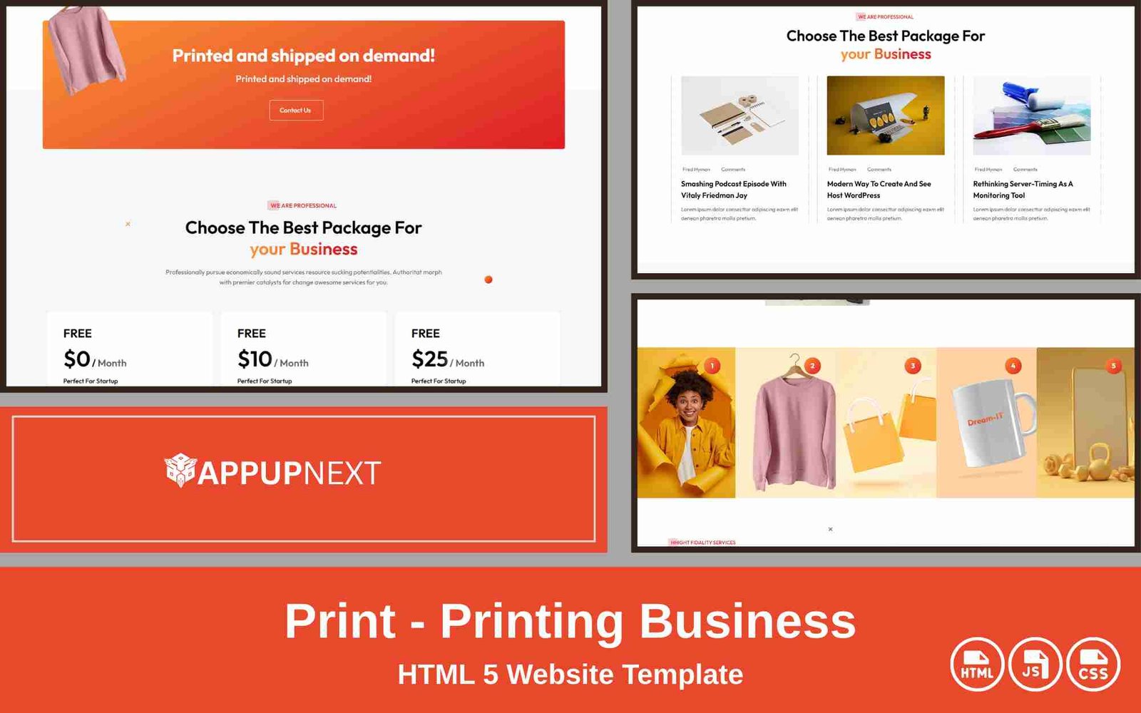 Print - Printing Business - HTML 5 Website Template - v2