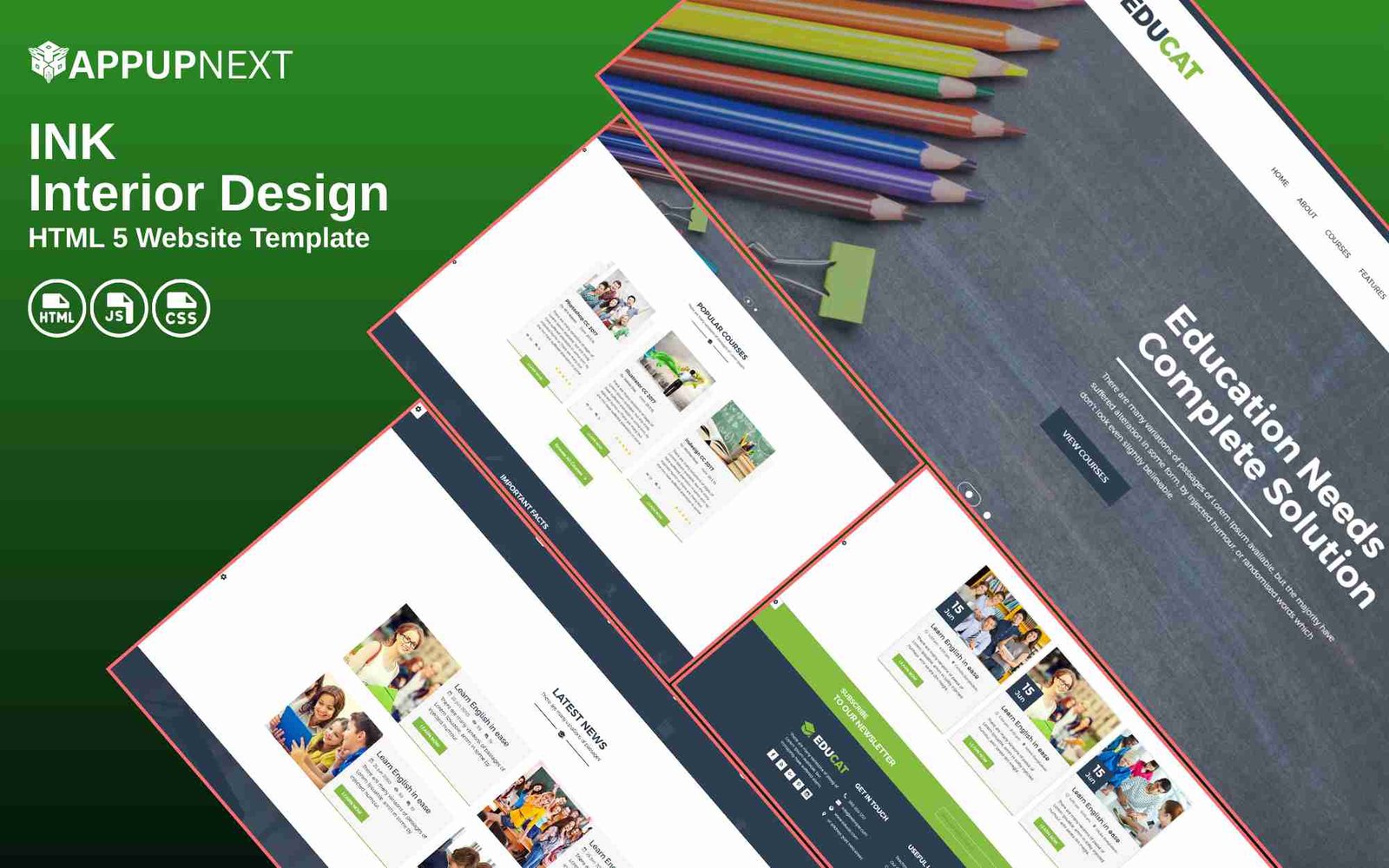 EDUCAT - Educational Institute - HTML 5 Website Template - v12