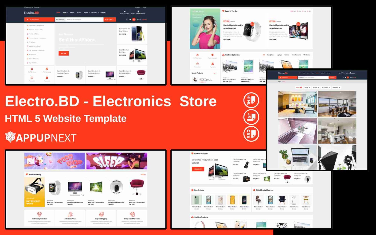 Electro.BD - Electronics  Store - HTML 5 Website Template - v2