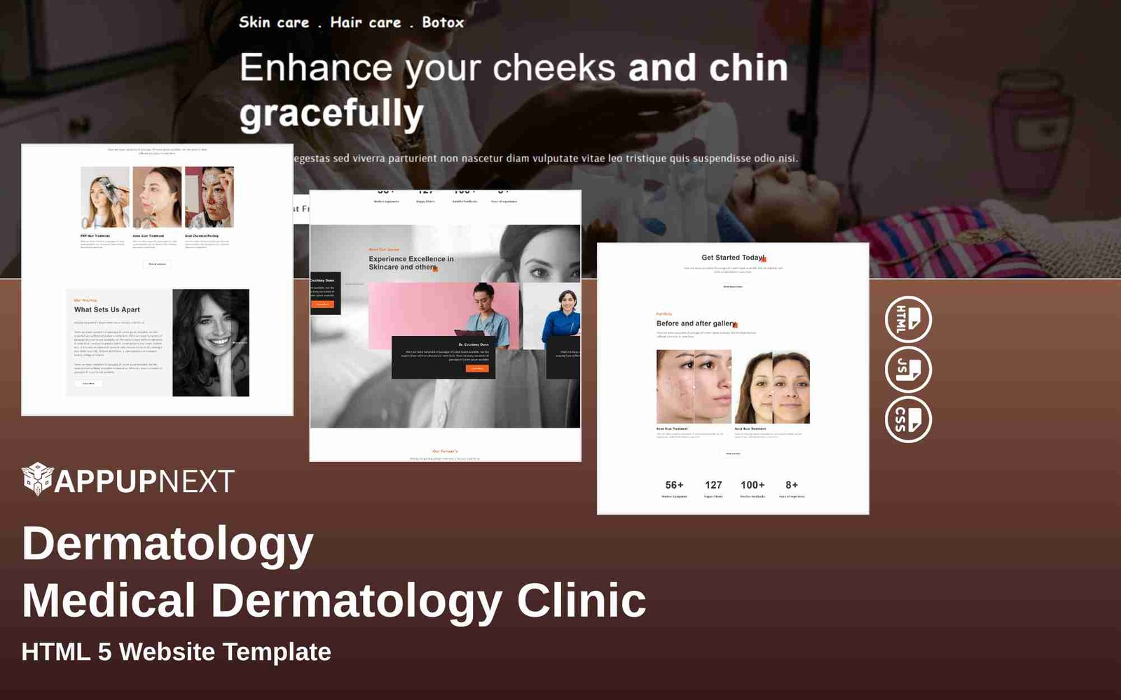 Dermatology -Medical Dermatology Clinic  - HTML 5 Website Template