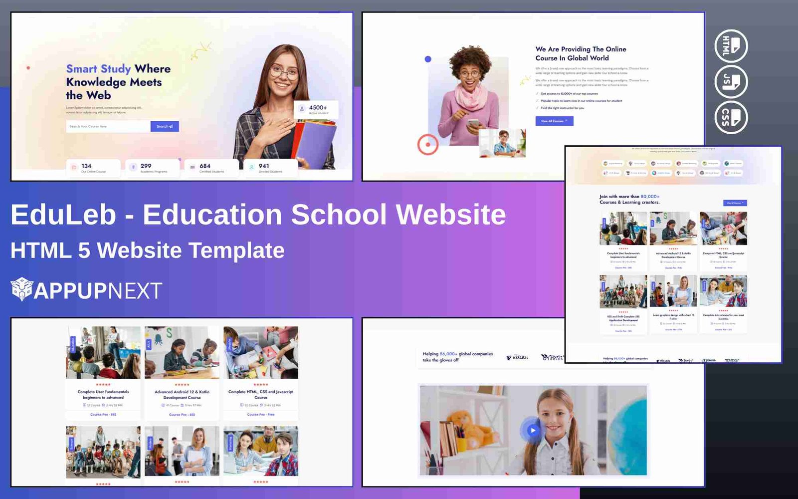 EduLeb -Education School Website - HTML 5 Website Template - v1