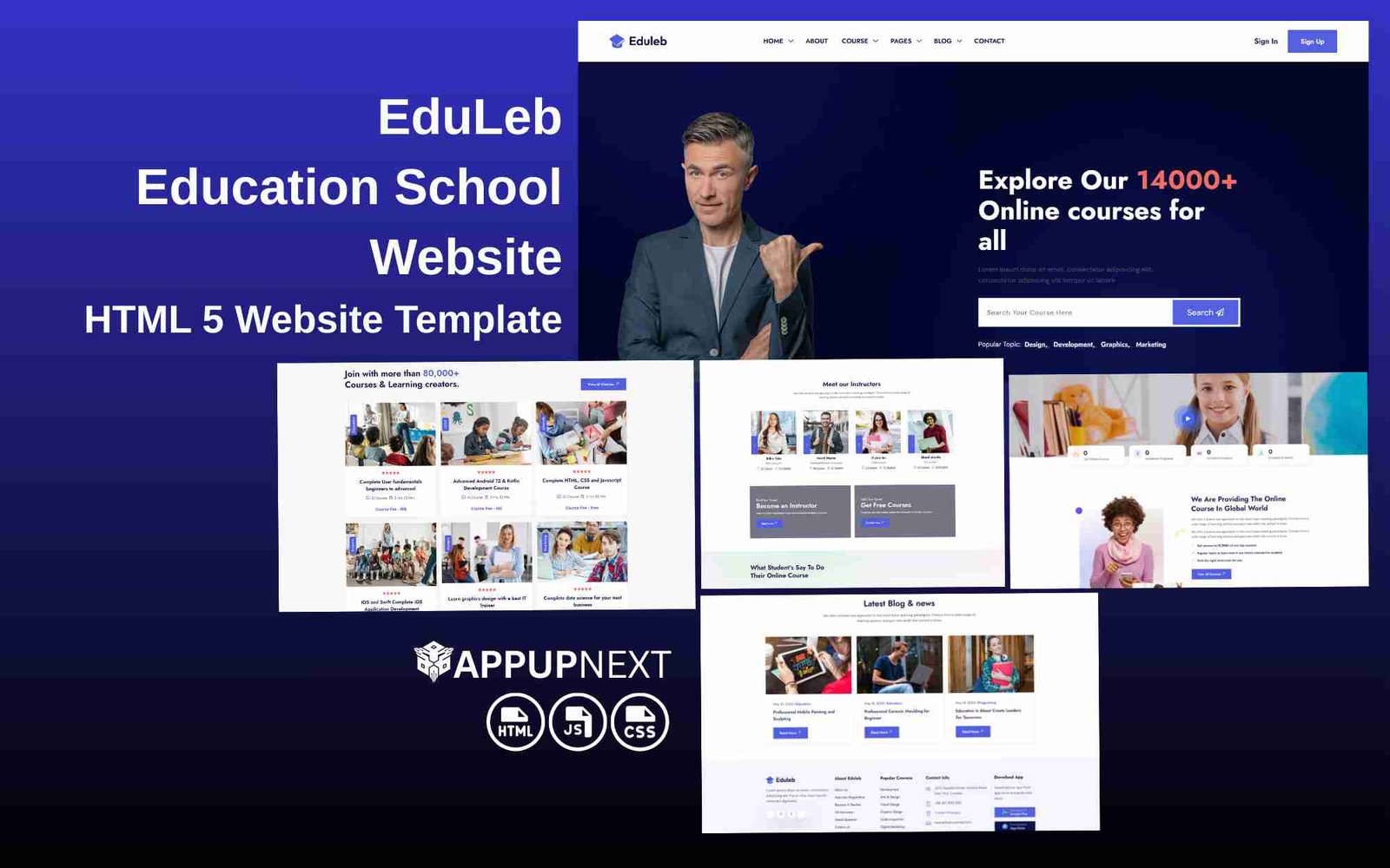 EduLeb -Education School Website - HTML 5 Website Template - v2